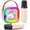 Dislocati Karaoke Niños con 2 Microfono Bluetooth Karaoke Infantil, Unicornios Regalo para Niñas 3-12 Años Micrófono Inalámbrico Bluetooth Karaoke Juguetes Niños 3-12 Años Juegos Infantiles