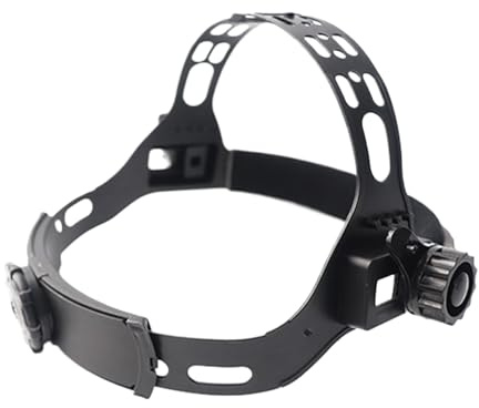 Schweißhelm-Kopfbedeckung, Ersatz-Kopfband, bequemer gepolsterter Stützrahmen, Schweißhelmgeschirr, ideal für Profis, die Schweißmasken in industriellen Arbeitsbereichen, Garagen verwenden