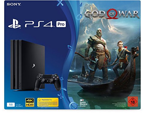 PlayStation 4 1TB PRO Black + God of War