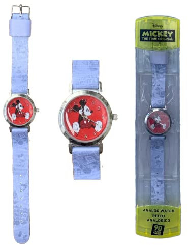 Mickey Mouse Armbanduhr Aloy Nylon Micky Classic (WD20177) 1