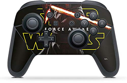 DeinDesign Skin kompatibel mit Nintendo Switch Pro Controller Folie Sticker Star Wars Fanartikel Kylo Ren