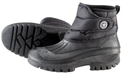Pfiff 102896 Thermostiefel, Winterstiefel Stallstiefel Outdoorschuh, Schwarz Unisex 40