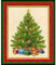 Weihnachtsbaum O Tannenbaum Präsente Panel 100% Baumwolle Druckstoff