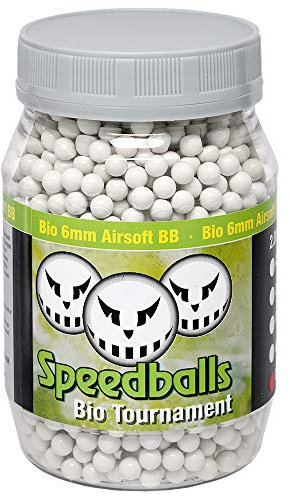 Speedballs Bio Tournament Softairkugeln BB 0.43g 2.000er Container weiß