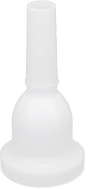 MBAT Posaunenmundstück ABS-Kunststoff Blasinstrumentenzubehör Tenorhorn Weiß MT‑25 Musikinstrumentenzubehör