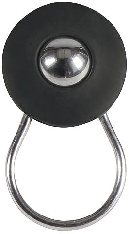 Depot4Design Orbit Schlüsselanhänger, Schlüsselorganizer, V2A, Gummi, Schwarz, 1000026