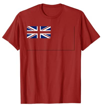 BRITISH UK UNITED KINGDOM CIVIL ENSIGN FLAG RED DUSTER T-Shirt