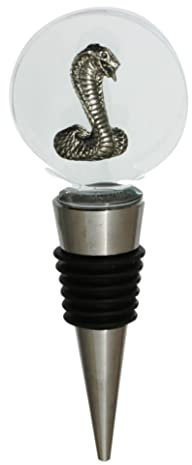 Snake Glass Wine Whiskey Stopper Bottle Top 334