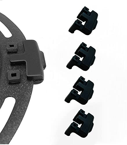 Air Fryer Replacement Rubber Feet for Bella Pro Series 8QT 4QT 6.3QT Air Fryers, 4PCS Professional Air Fryer Silicone Rubber Bumpers, Rubber Tabs, Rubber Tips for Bella Air Fryer Tray