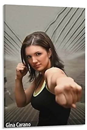 TSALF Wanddeko Poster Kein Rahmen Wrestlerin Gina Carano Sexyaintings 60x90cm