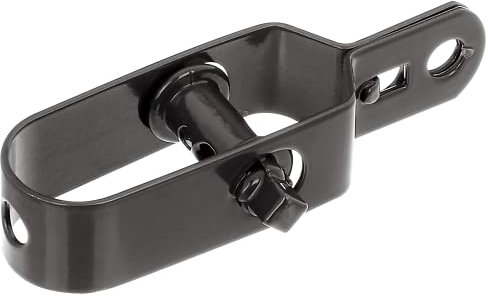 Alberts 611590 Drahtspanner | verzinkt, anthrazit kunststoffbeschichtet RAL 7016 | Größe 2 | Länge 100 mm