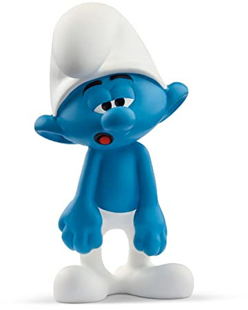 SCHLEICH 20839 Dummchen Schlumpf, ab 3 Jahren, DIE SCHLÜMPFE - Spielfigur, 3 x 3 x 5 cm