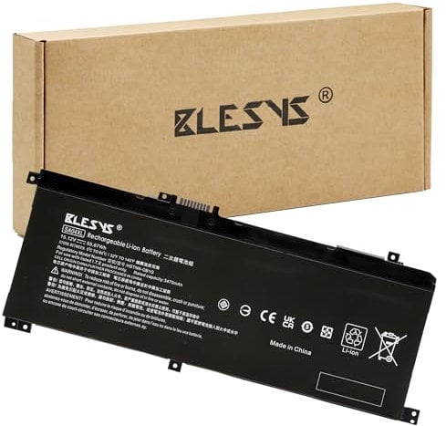 BLESYS SA04XL L43267-005 Laptop Akku für HP Envy x360 15-dr0003TX 15-ds0000 15-dr1000 15-dr0001ng TPN-W142 Serie Notebook L43248-AC2 HSTNN-OB1G [15.12V 55.67Wh Li-Polymer]