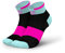 INCYLENCE Stages Sportsocken kurz, leichte Running Socks, atmungsaktive und schweißableitende Low Cut Kompressionssocken mit Anti-Blasen Schutz, Lauf-Socken für Damen und Herren, 39-42
