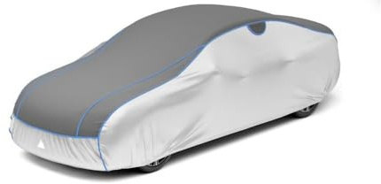 GEV telo antigrandine auto standard M– Copertura Impermeabile Antigraffio per Parabrezza, Tetto e Cofano – Protezione da Grandine, Pioggia, Neve e Raggi UV 425 * 117,5 * 175cm
