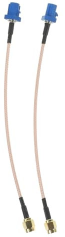 Veemoon 2stücke Autoantennenkabel Mit SMA-antennenadapter Antennenadapter Fürs Auto Verlängerungskabel Für Fahrzeugantennen Kompatibel Mit Marineantennen Und Gprs-kabeln