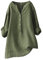 Tee Shirt Femme Manche Longue Coton Mode Grande Taille Chemise Noire Chemisier Blanc Ample Vert 5XL