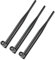 GTIWUNG 3 Pièces 2.4G/5.8G Double Bande WiFi RP-SMA Antenne 20CM, Antenne WiFi Bi-Bande pour Carte WiFi/Routeur Réseau sans Fil/Booster WiFi/PCI/Caméra IP/Antenne Caméra WiFi