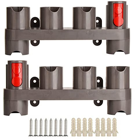 zabeto 2 StüCke ZubehöRhalter für Staubsauger V15 V12 V11 V10 Aufsatzhalter Wandhalterung Werkzeughalter Organizer