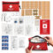Active Era Premium Erste Hilfe Set - 120-teiliger Erste Hilfe Kasten - Notfall Ausrüstung inkl. Kühlpacks, Pflaster, Rettungsdecke für Zuhause, Reise oder als Erste Hilfe Set Outdoor - ISO 13485