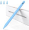 BAZO Lápiz para iPad Apple - 2018-2025 Pencil de 2ª generación de Carga rápida Palm Rejection Sensibilidad Stylus para iPad Pro 13''/12,9''/11''/iPad 6-11(A16).Gen/Mini 5/6.Gen/Air 3/4/M3-Azul