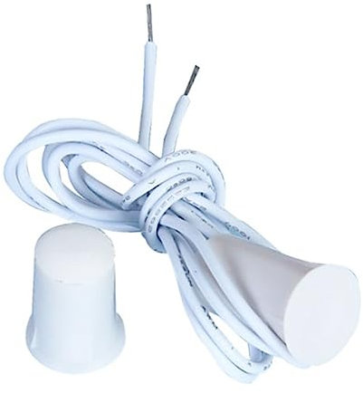 HOMSFOU Magnetischer Türsensor Einbaualarm Für Fenster Und Türen 13–25 Mm Betätigungsabstand Kabel