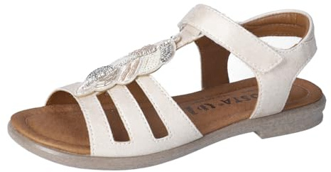 RICOSTA Mädchen Riemchensandalen Amelie, Kinder Sandalen, Weite: MITTEL