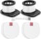 HOUSEMAX Replacement Filters for Shark Cordless vacuum Anti Wrap Cleaner IZ201UK, IZ201UKT, IZ201UKTSB, IZ251UK, IZ251UKT, IZ380UK,IZ380UKT,IZ203UKRD,2 Washable HEPA Filter and 2 Foam & Felt Filters