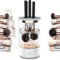 Nettoyant électrique pour pinceaux de maquillage, Nettoyeur Pinceau Maquillage, nettoyeur de pinceaux de maquillage, rapide, automatique, portable, adapté à tous les types de pinceaux