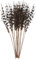 QUARKZMAN 15Pezzi Fiori Artificiali 21.7 Fiori Finti Rametti in Bulk Bouquet per Casa Ufficio Giardino Vaso Tavolo Decorazione Matrimonio, Nero