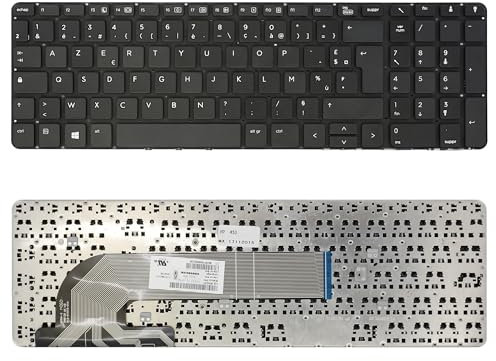 Clavier FRANÇAIS AZERTY Compatible HP PROBOOK 450 G1 / 450 G2 / 455 G1-727682-051 - Version sans Cadre