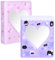 Ptwola 2 Stück Photocard Binder Kpop Fotokartenhalter 3 Zoll Mini Fotoalbum Herz Hohl Design 36 Taschen Kleine Alben für die Fotokartensammlung
