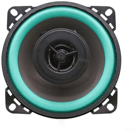 Bulevisiter Car Audio Coaxial Speakers, Full Range Subwoofer With Iron Shell Premium Voice Coil 70Hz-18KHz, For Vehicle Door/Side Panel Mount(4 Inch)