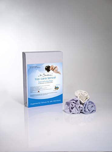 Mr. Sandman TOPCare Tencel Schutzbezug Matratzenschutz Spannbettlaken 90 x 200 cm