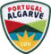 2 x Algarve Portugal Aufnäher gestickt 62 mm/Patch Aufbügler Flicken Wappen Sticker zum Aufnähen Aufbügeln/Reiseführer Faro Camping Caravan Küste Küstenweg portugisisch