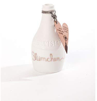 Good old Friends Mini Flaschenvase Geburtstagsblümchen