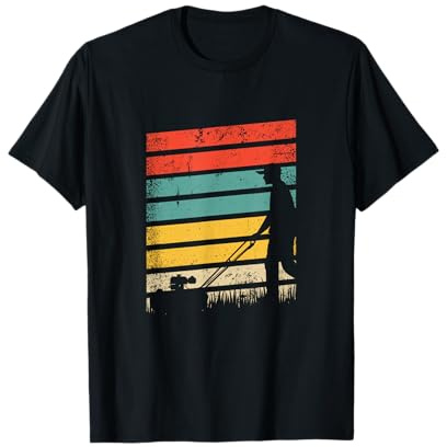 jardinería retro cortar el césped jardinero huerto Camiseta
