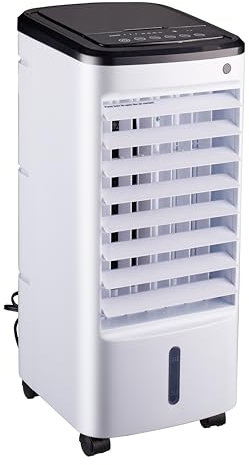 My Wave - Climatizador Evaporativo Digital - Función de Ventilación y Refrigeración - Ventilador y Climatizador con Capacidad de 4 L - Pantalla digital - Temporizador de 12 Horas y 3 Velocidades