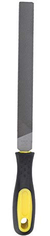 Lima Plana Grande de 8 Pulgadas, Herramienta de Afilado Manual, Herramienta de Afilado, Hoja de Molienda de Acero con Mango para Afilar Cuchillos, Hacha, Hacha de Metal(Dientes Gruesos)