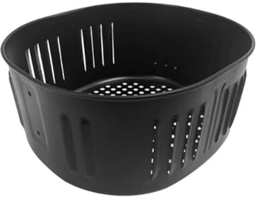 Heißluftfritteuse Ersatzkorb Für Air Fryer 2.6L, 3.5L, 5.5L, Spülmaschinenfester Antihaft-Korb, Luftfritteuseneinlagen, Luftfritteusen-Kohlenstoffstahl-Topf, Luftfritteusenkorb Für Air Fryer Zubehör
