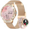 LIGE Smart Watch for Women, Bluetooth Call 1.32 Ladies Fitness Watch with Blood Pressure/Oxygen/Heart Rate Monitor Pedometer, IP67 Waterproof Sports Smartwatch Compatible for Android iOS Phones