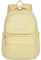 FIORETTO schulrucksack Teenager Mädchen Damen Schulranzen Schultasche School Bag Rucksack Schule 14 Laptopfach, Wasserabweisend & Leicht Gelb