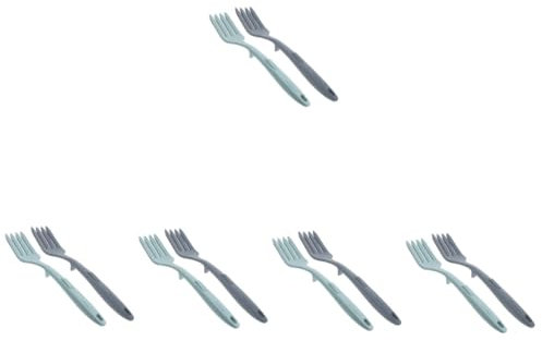 ULTECHNOVO 10piezas Cuchara De Silicona Para Mezclar Ingredientes Utensilio De Cocina Antiadherente y Para Batir y Amasar Lago