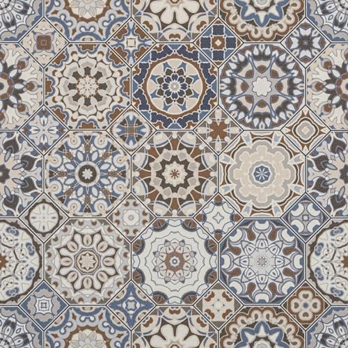 Vinyl Flooring Peel and Stick Floor Tiles Self Adhesive Floor Tile Vintage for Living room Bathroom Corridor 30x30 22pcs(1.98㎡)