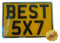 Motorbike Show Plate 5x7 (Non-Road Legal), Road-Legal Plate, Double Borders, Quad/Bike/ATV/Scooter/Off Road Enduro Motobike