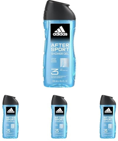 Adidas AFTER SPORT SHOWER GEL 250ML (Lot de 4)