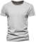 Herren Baumwolle T-Shirt Einfarbig Rundhals Kurzarm Baseball Shirt Herren