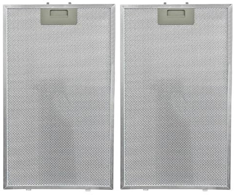 DSHYTDRF 2 STÜCKE Dunstabzugshaube Filter Metallgewebe Fett 460 X 260mm LAM2501 Belüftung Absauganlage Filtergewebe