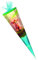 Schultüte / Zuckertüte / 85cm / eckig / Löwe