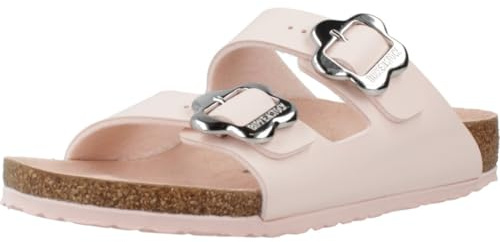 BIRKENSTOCK Arizona Flower Buckle Kids Rosa 32